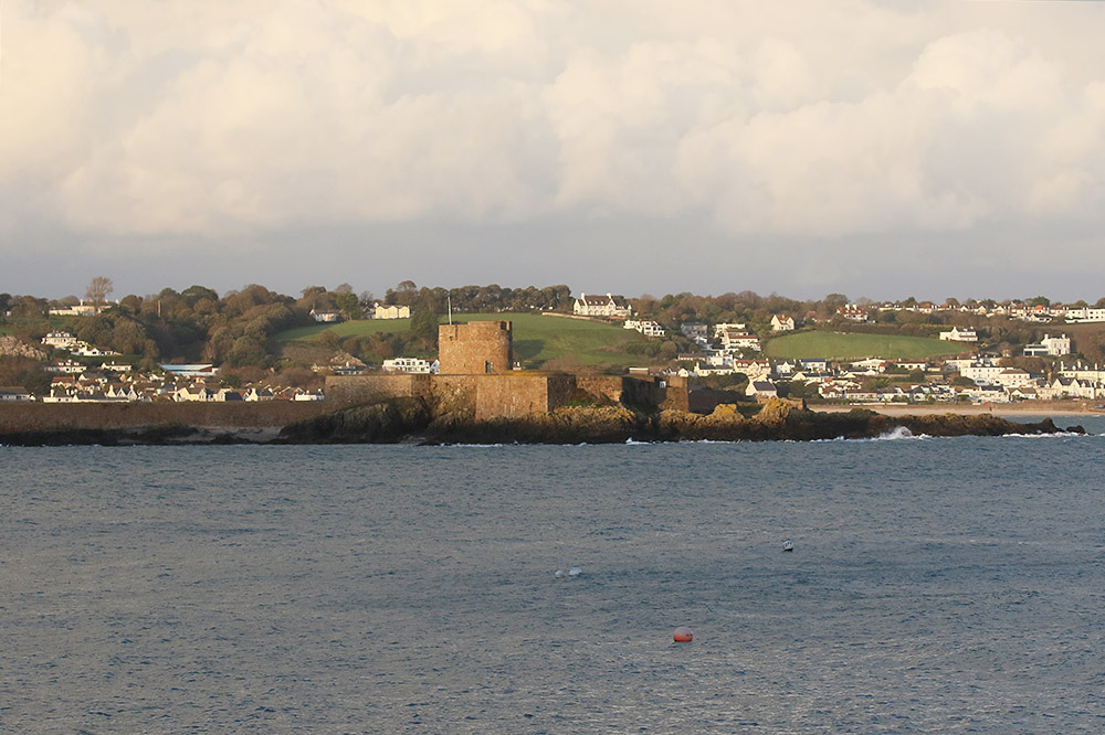 St Aubins Fort by Mick Dryden