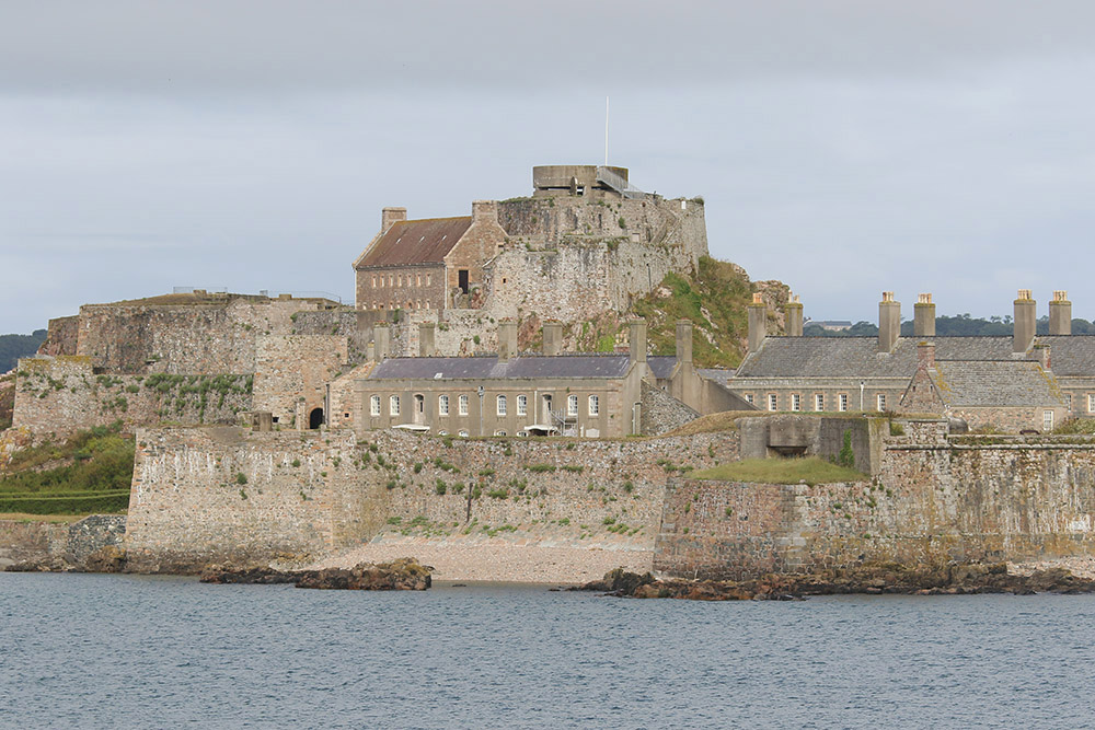 Elizabeth Castle by Mick Dryden