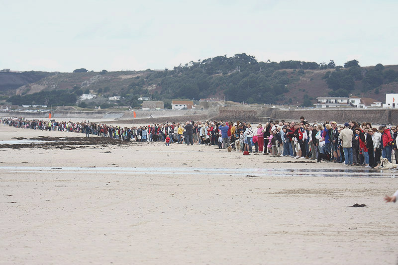 A Line in the Sand by Mick Dryden