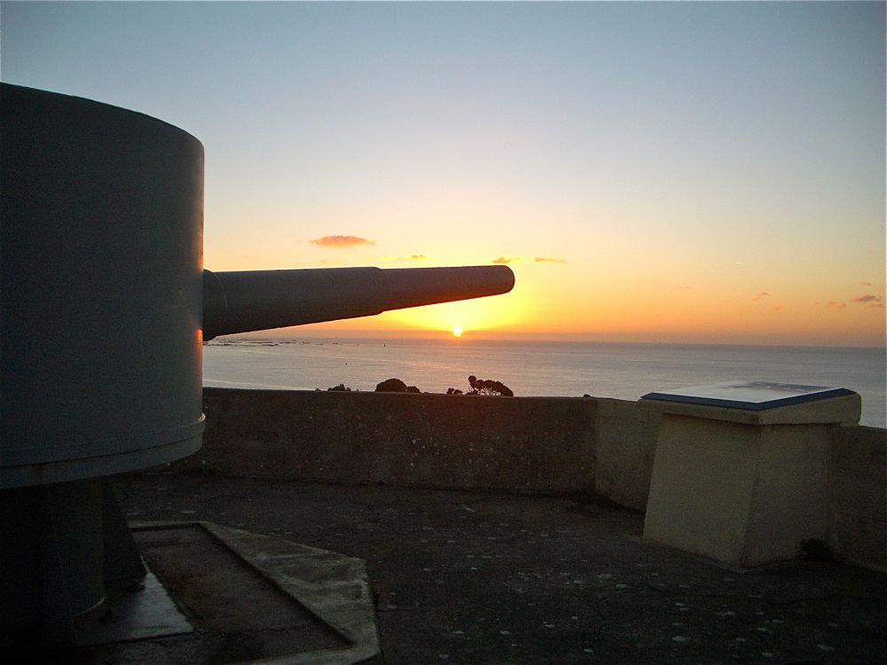 Noirmont at sunrise by Tony Paintin