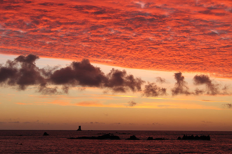 Seymour Tower at dawn by Mick Dryden