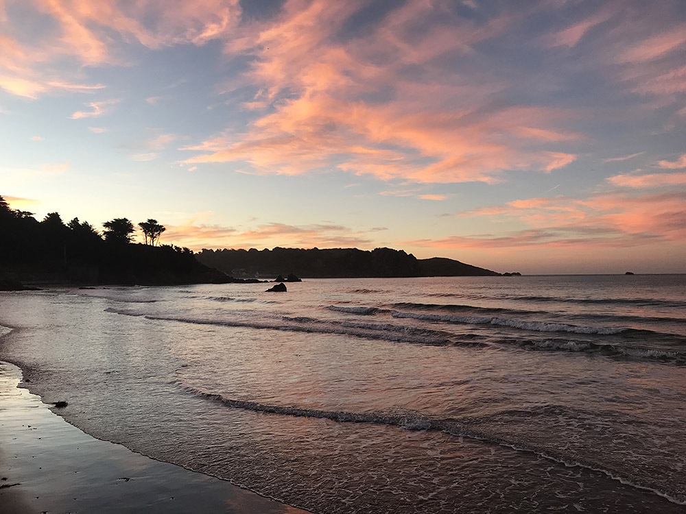 St Brelades Bay by Lynne Dryden