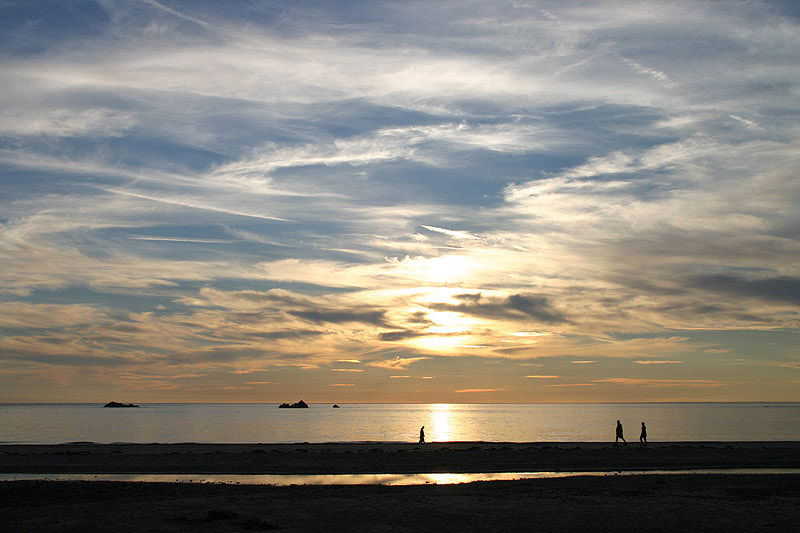 St Ouen's Bay by Mick Dryden