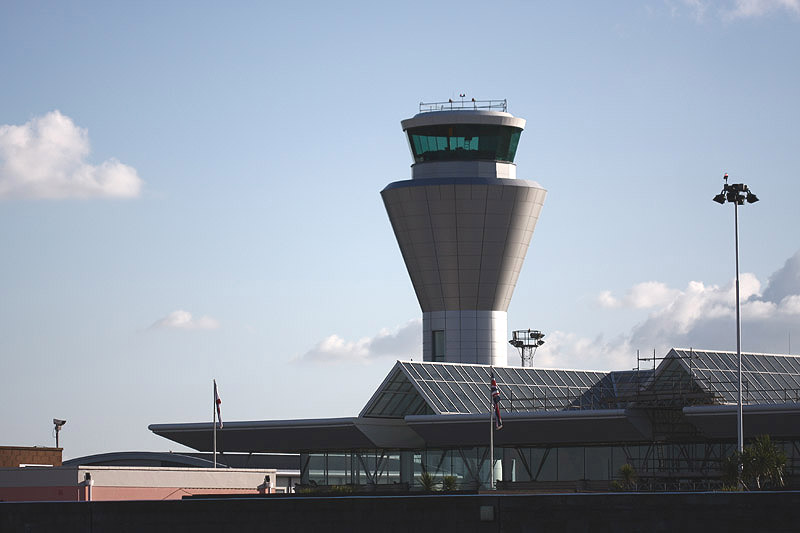 Jersey Airport by Mick Dryden