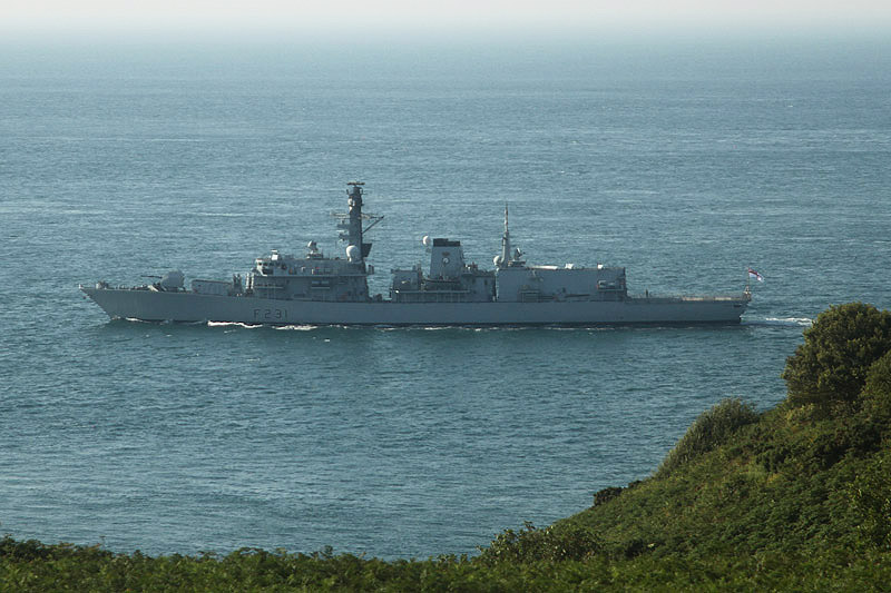 HMS Argyll by Mick Dryden