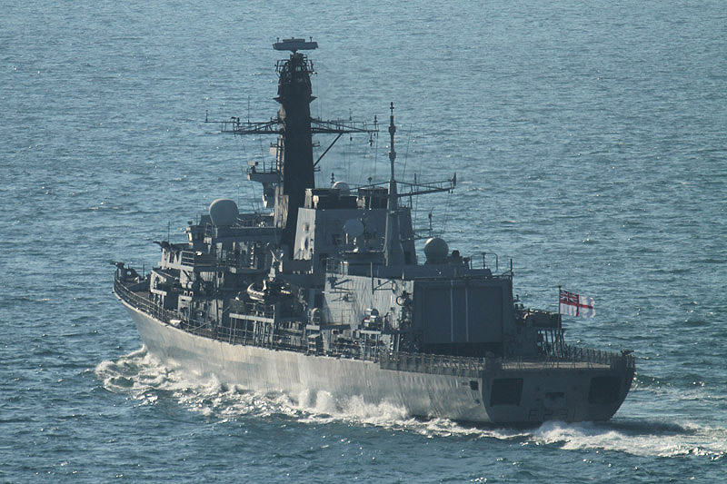 HMS Argyll by Mick Dryden