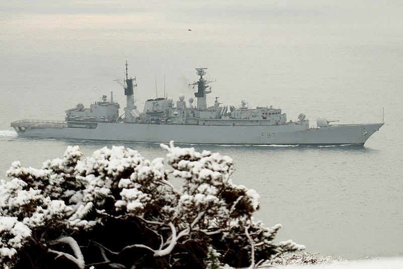 HMS Chatham by Mick Dryden