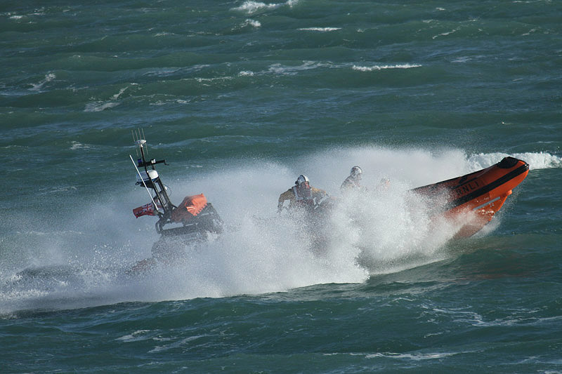 St Catherine's Lifeboat by Mick Dryden
