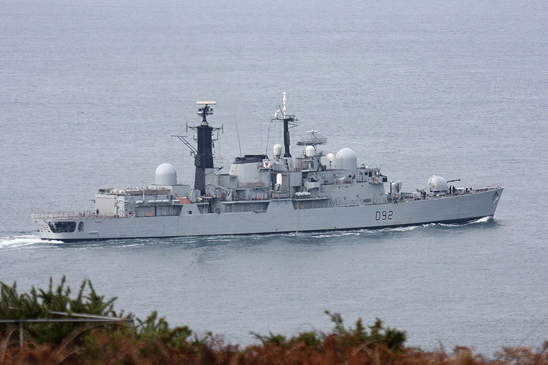 HMS Liverpool by Mick Dryden