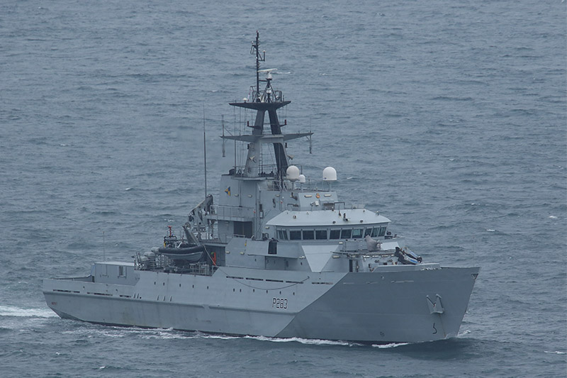 HMS Mersey by Mick Dryden