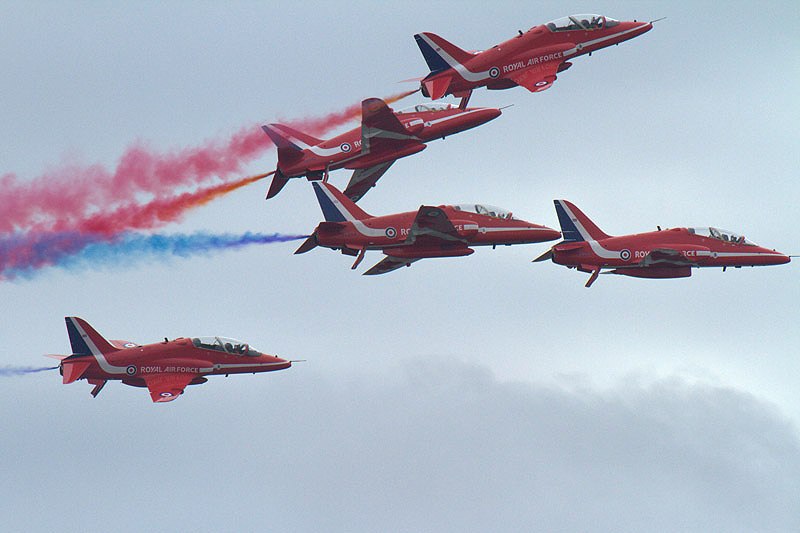 Red Arrows by Andrew Koester