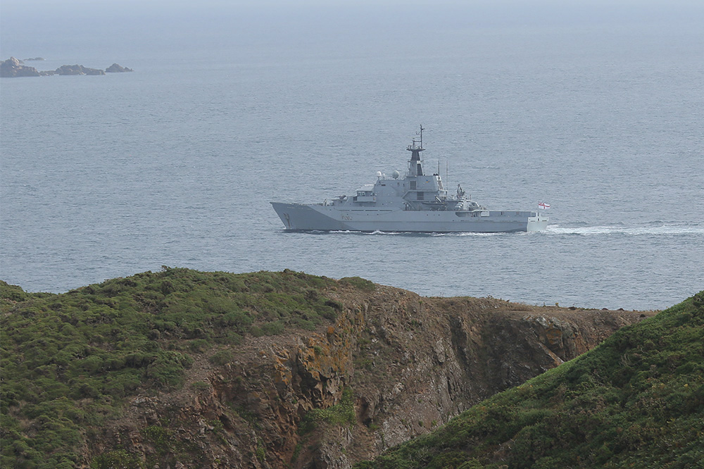 HMS Severn by Mick Dryden