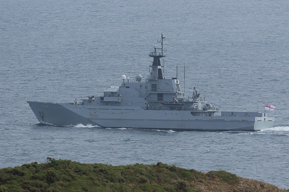 HMS Severn by Mick Dryden