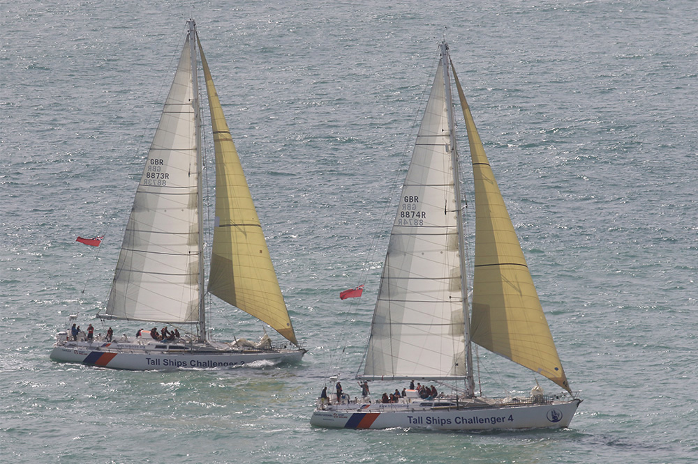 Tallships by Mick Dryden