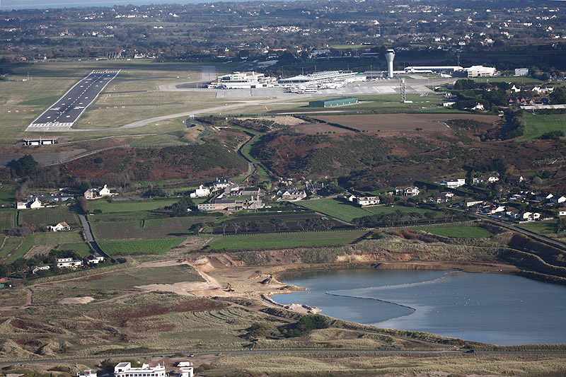 Jersey Airport by Mick Dryden