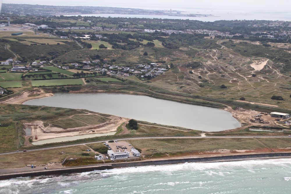 Le Braye Sandpit by Tony Paintin