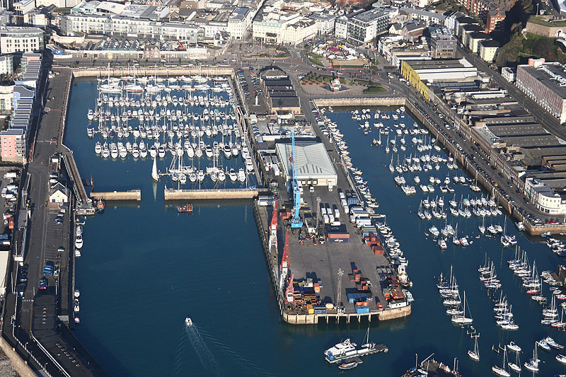 St Helier Marina by Mick Dryden