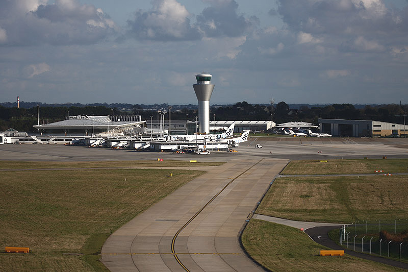 Jersey Airport by Mick Dryden